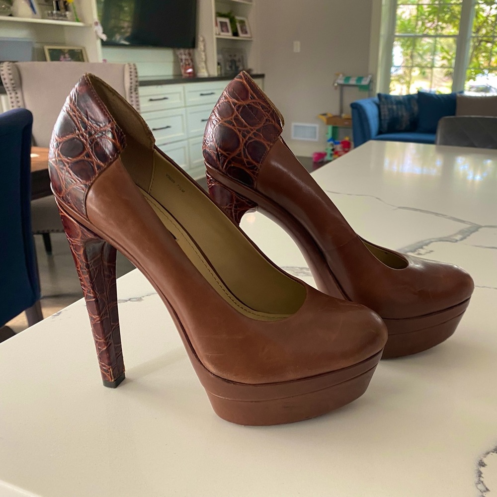 Rachel Zoe Crocodile heel